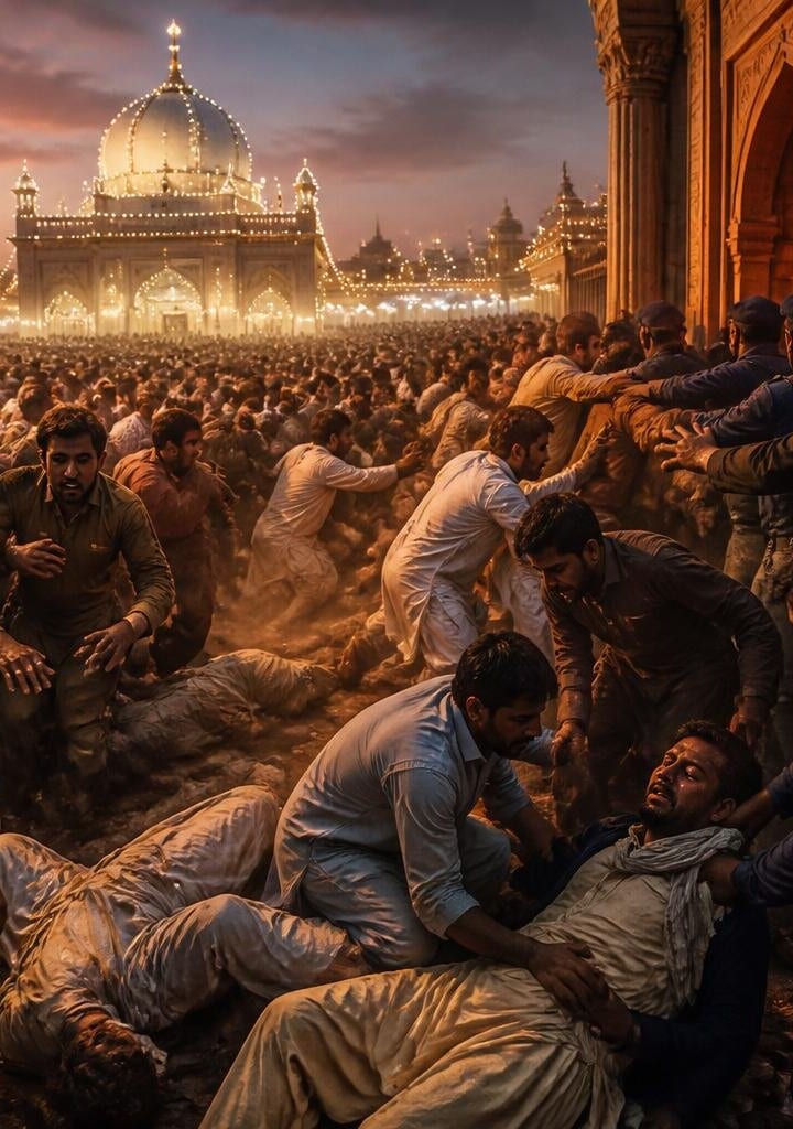 Stampede at Baba Farid Urs in Pakpattan injures 18