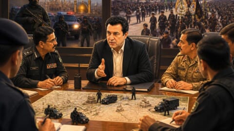 Talal Chaudhry leads high-level meeting on Muharram security, new model introduced
