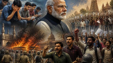 Tensions Reported in Multiple Indian States Over Government Policies
