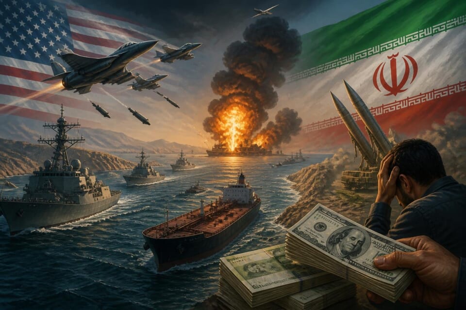 Tensions Rise in Strait of Hormuz Amid Reports of US Strikes on Iranian Targets