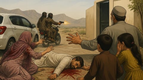 Trader Shot Dead in Front of Family in Balochistan’s Dasht Area
