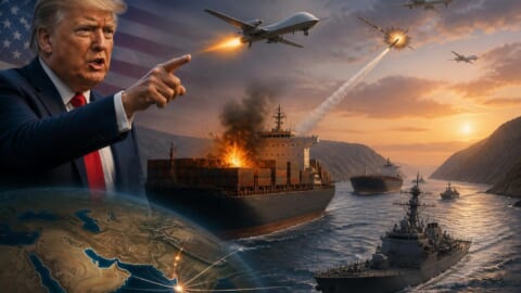 Trump Accuses Iran of Drone Attack in Strait of Hormuz