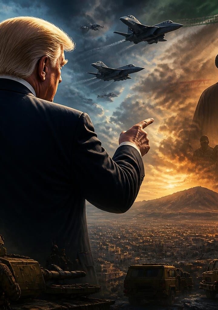 Trump Warns Iran Over Hezbollah, Threatens Military Action.