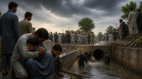 Two children drown in Attock rain drain