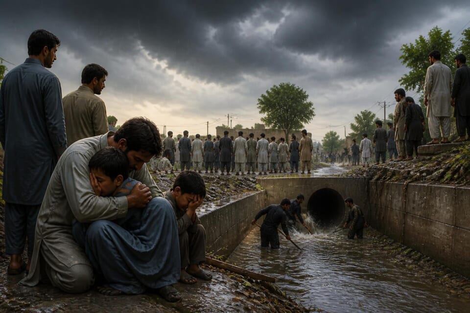 Two children drown in Attock rain drain