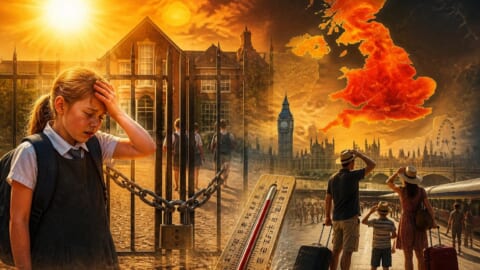 UK heatwave forces school closures, travel warnings issued
