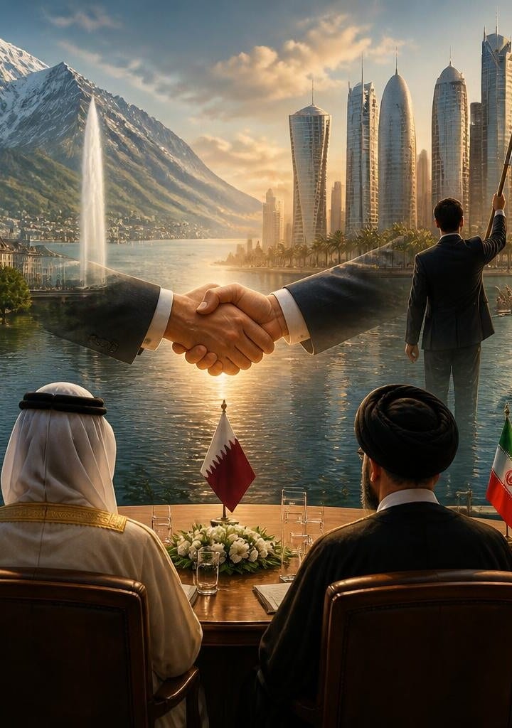 US-Iran Peace Deal Achieved in Switzerland, Qatar & Pakistan Praised for Role