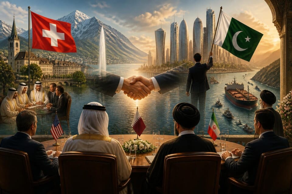 US-Iran Peace Deal Achieved in Switzerland, Qatar & Pakistan Praised for Role