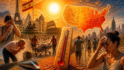 US Issues Heat Warning After Deadly European Heatwave