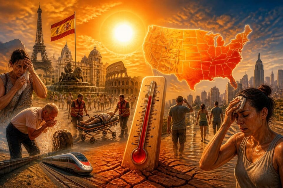 US Issues Heat Warning After Deadly European Heatwave