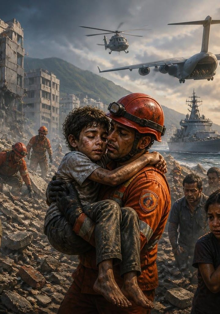 Venezuela Earthquake Death Toll Reaches 1,430, Tens of Thousands Missing