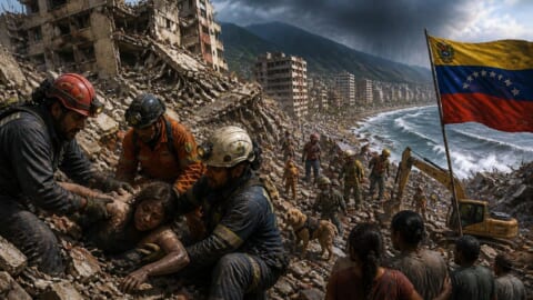 Venezuela Earthquake Death Toll Rises to 1,450 Amid Rescue Efforts