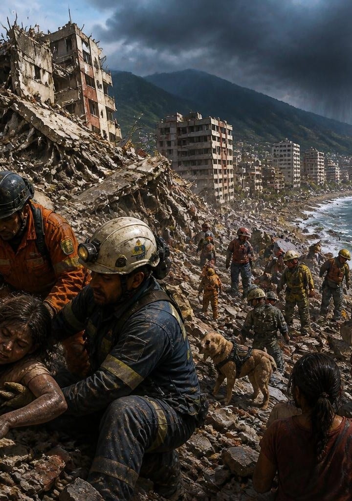 Venezuela Earthquake Death Toll Rises to 1,450 Amid Rescue Efforts