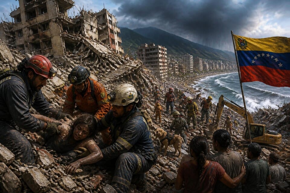 Venezuela Earthquake Death Toll Rises to 1,450 Amid Rescue Efforts