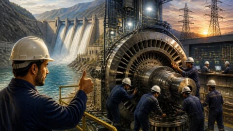 WAPDA Restores Damaged Gomal Zam Hydel Unit