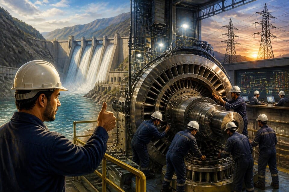 WAPDA Restores Damaged Gomal Zam Hydel Unit