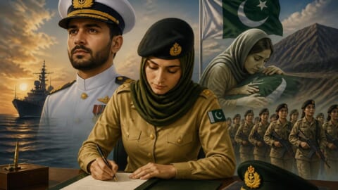 Wife of Martyred Navy Officer Lt Cdr Hamza Joins Pakistan Army