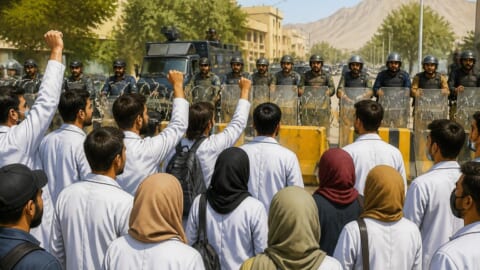 Young Doctors Protest in Quetta, Attempt to March on Red Zone