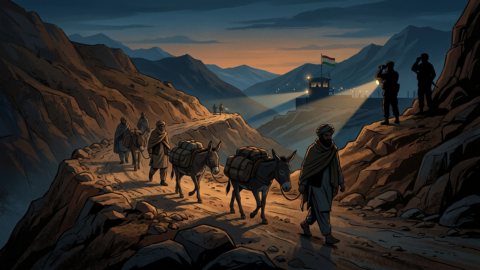 Afghan Border Routes Major Drug Smuggling Channels: Tajik Report