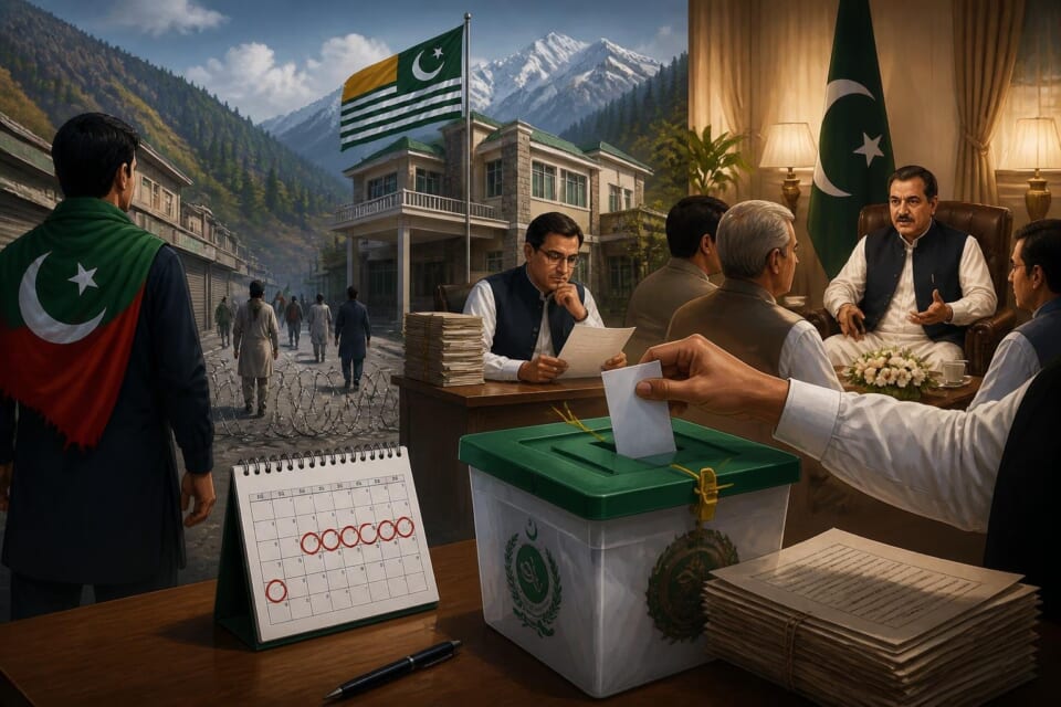AJK Election Schedule Announced Amid PTI Boycott and Complaints