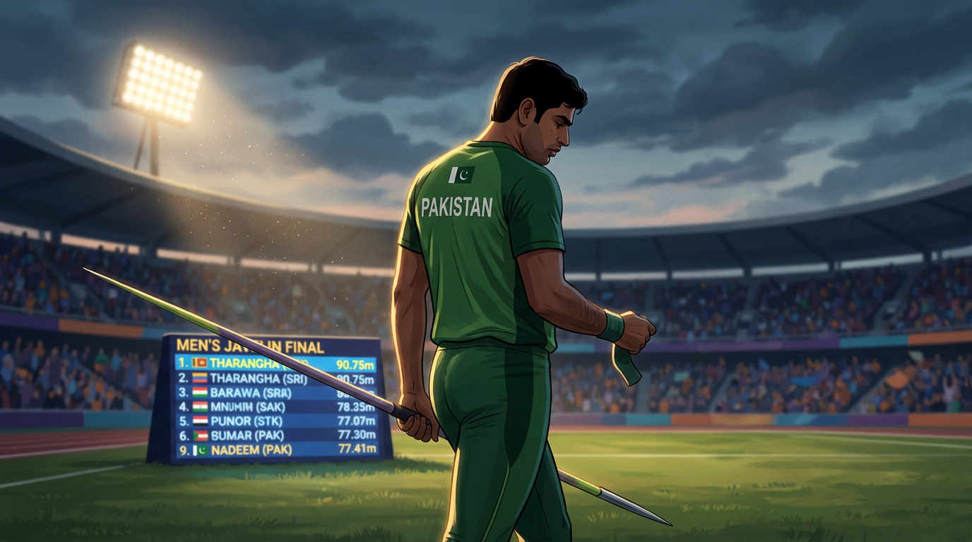 Arshad Nadeem Out of Javelin Final, Finishes Ninth