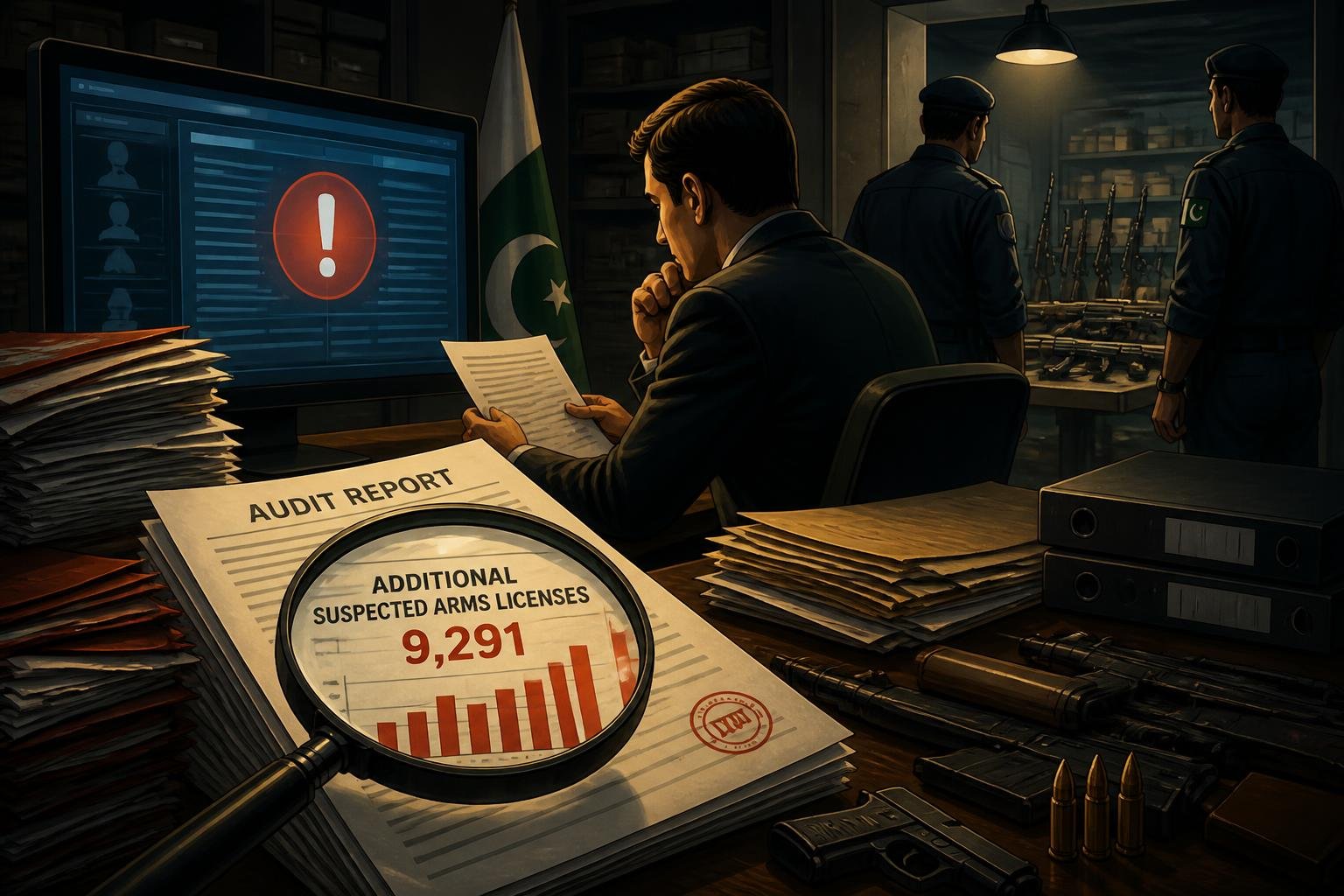 Audit Exposes Thousands of Irregular Arms Licences in Pakistan