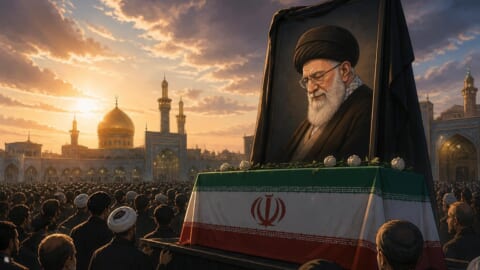 Khamenei’s Burial in Mashhad Amidst Calls for Revenge