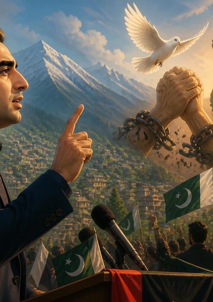 Bilawal Bhutto States Kashmiris Will Decide Their Own Fate
