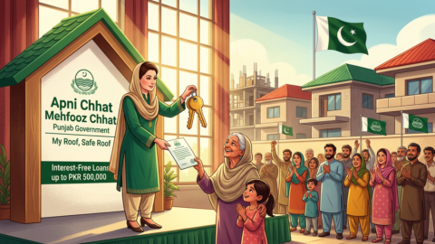 CM Maryam Nawaz Launches ‘Apni Chhat Mehfooz Chhat’ Housing Scheme