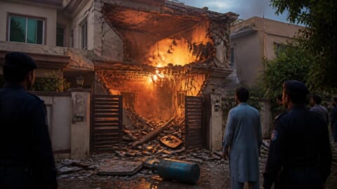 Cylinder Explosion Reported in Islamabad House