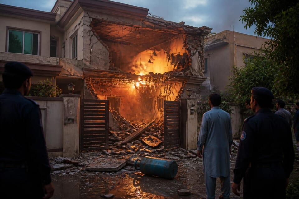 Cylinder Explosion Reported in Islamabad House