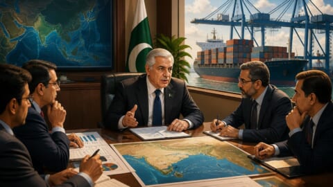 Deputy Prime Minister Ishaq Dar Chairs High-Level Meeting on Port Connectivity