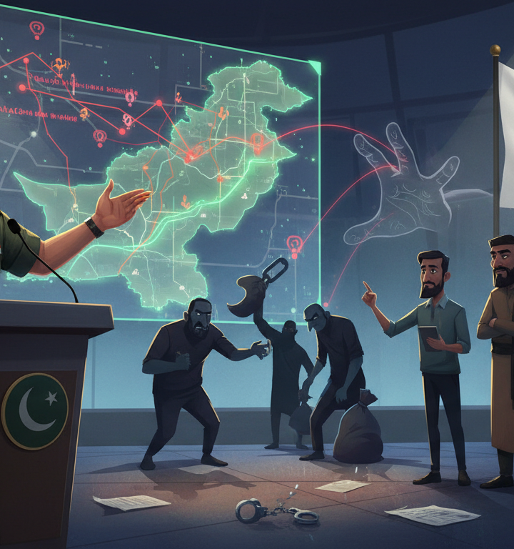ڈی جی آئی ایس پی آر کا بلوچستان میں پروپیگنڈا اور لاپتہ افراد کے معاملے پر اظہار خیال