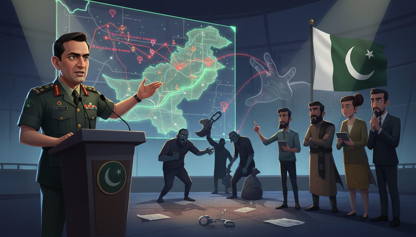 DG ISPR Addresses Missing Persons Narrative, Questions Balochistan’s Political Representation