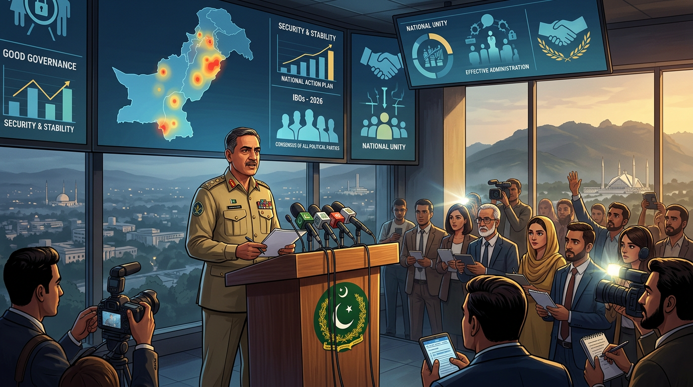 DG ISPR Responds to Fazlur Rehman on Governance