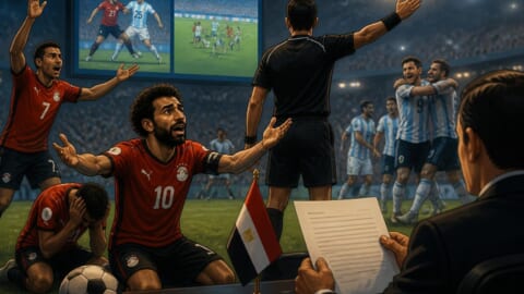 Egypt Files Complaint After Controversial World Cup Exit Against Argentina