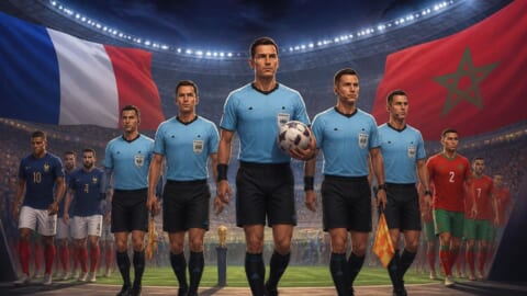 FIFA World Cup Quarterfinals: France vs Morocco Match Officials Appointed