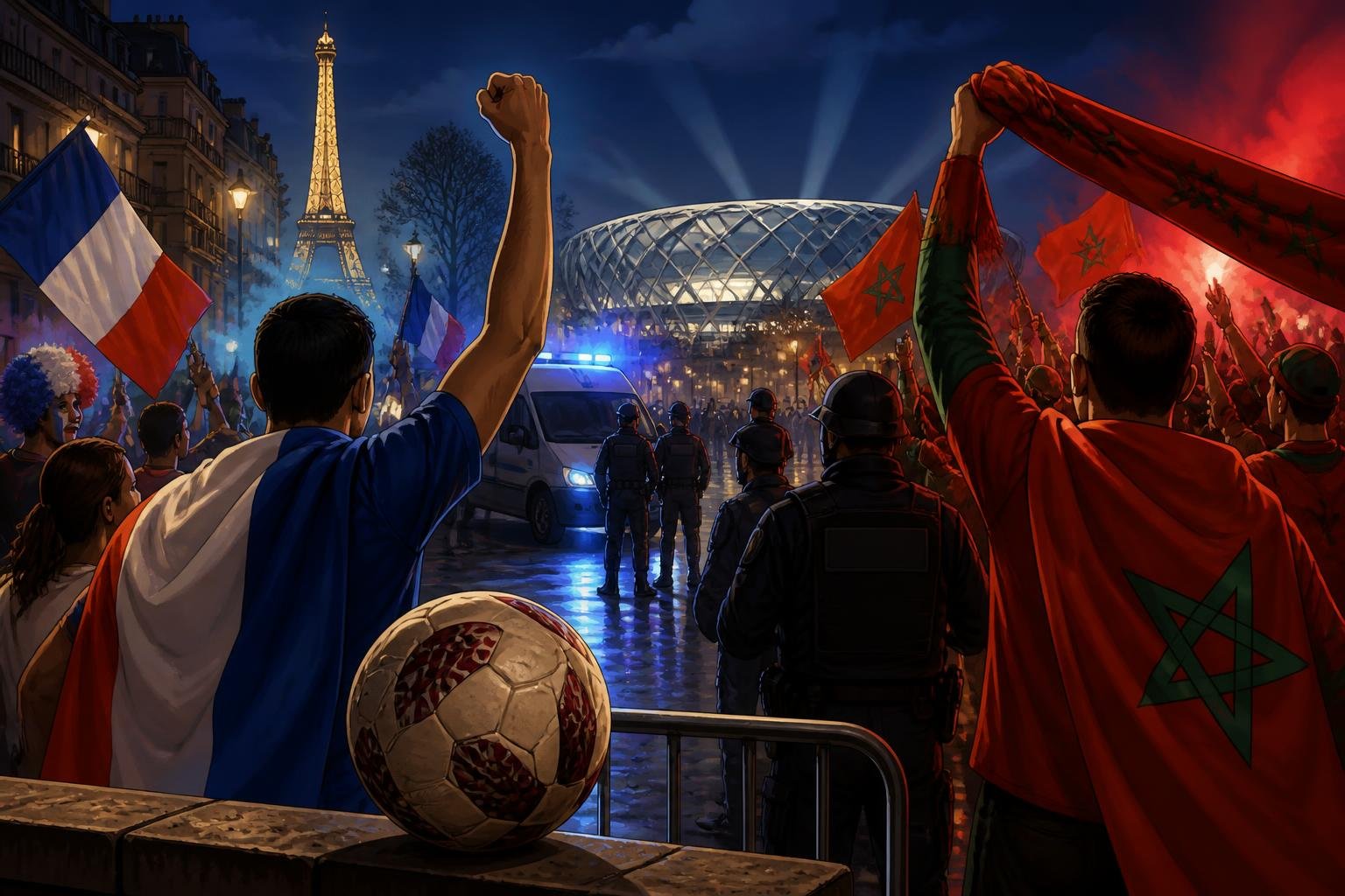 France Urges Calm Ahead of World Cup Match Against Morocco