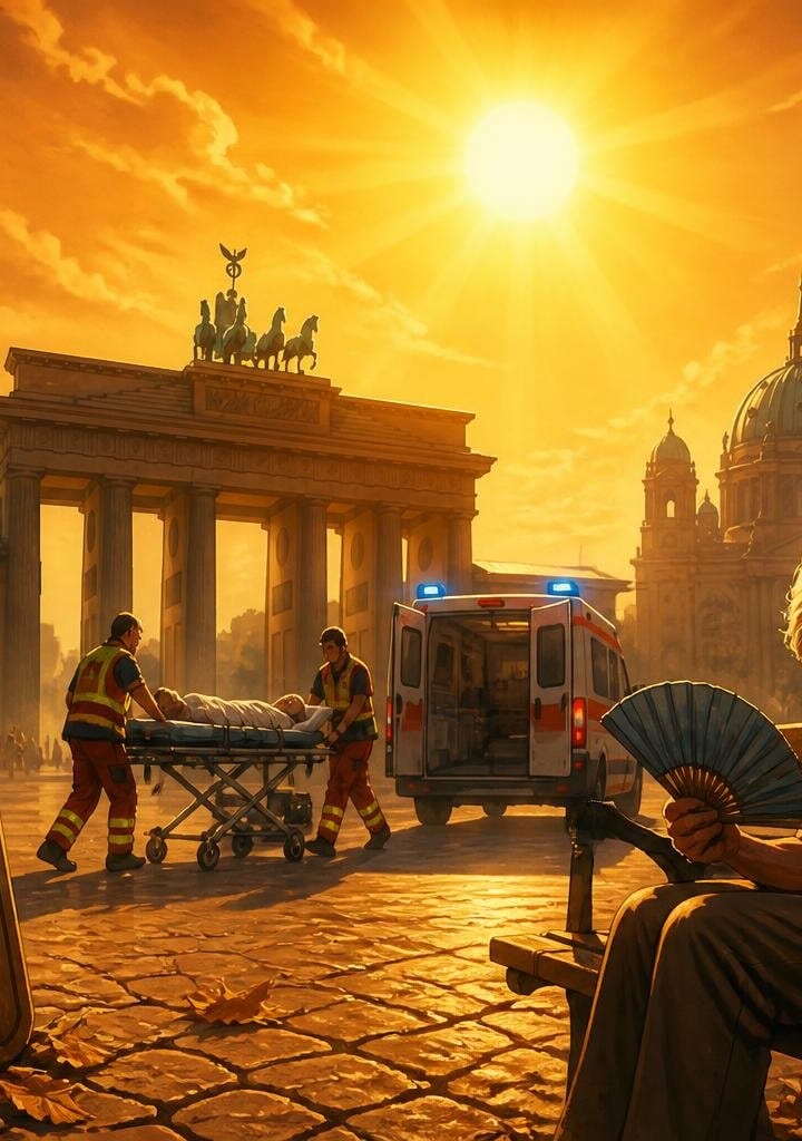 Germany Reports Over 5,000 Heat-Related Deaths Amidst Europe Heatwave