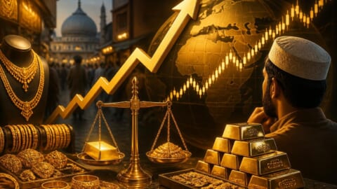 Gold Prices Rebound in Pakistan, One Tola Climbs Above Rs425,000