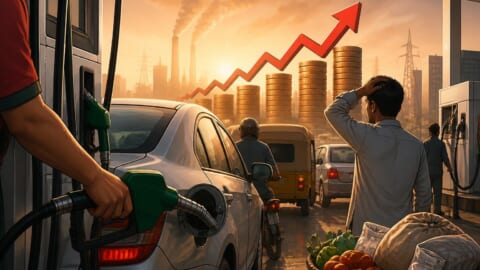 Government Increases Petrol Price by Rs13.18, Diesel by Rs13.80