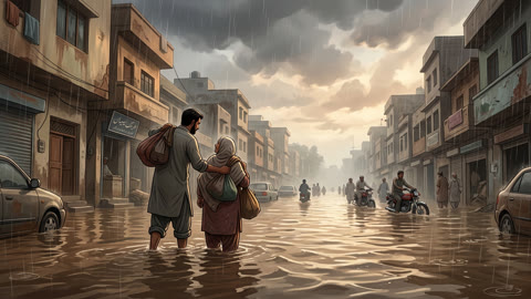 Gujranwala Submerged After Record-Breaking Monsoon Rains