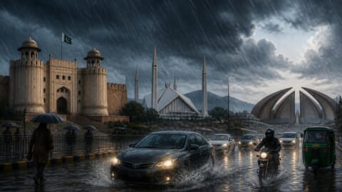 Heavy Rain Hits Lahore, Islamabad, and Rawalpindi; Weather Alert Issued for Lahore