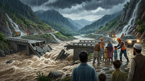 KP Monsoon Death Toll Reaches 35; Authorities Issue Travel Warnings