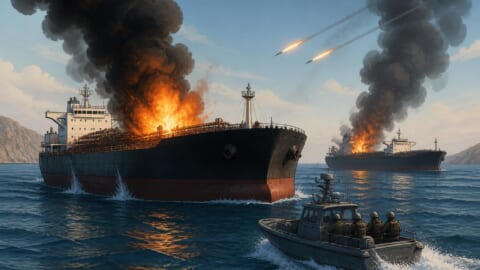 Iran Attacks Two UAE Oil Tankers in Strait of Hormuz
