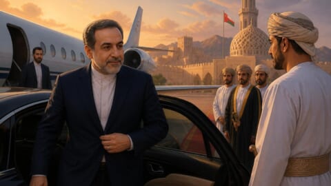 Iranian FM Abbas Araghchi Arrives in Muscat