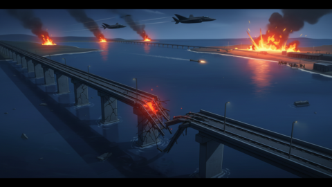 US Reportedly Strikes Key Iran-China-Russia Supply Bridge