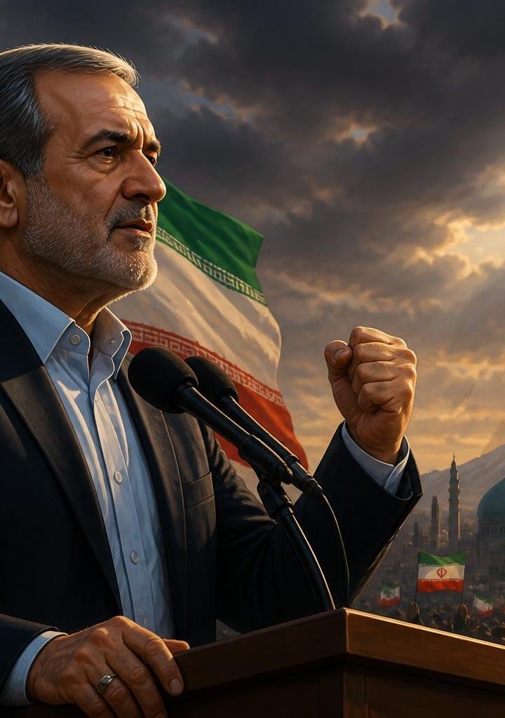 Iranian President Masoud Pezeshkian Vows Action, Not Words