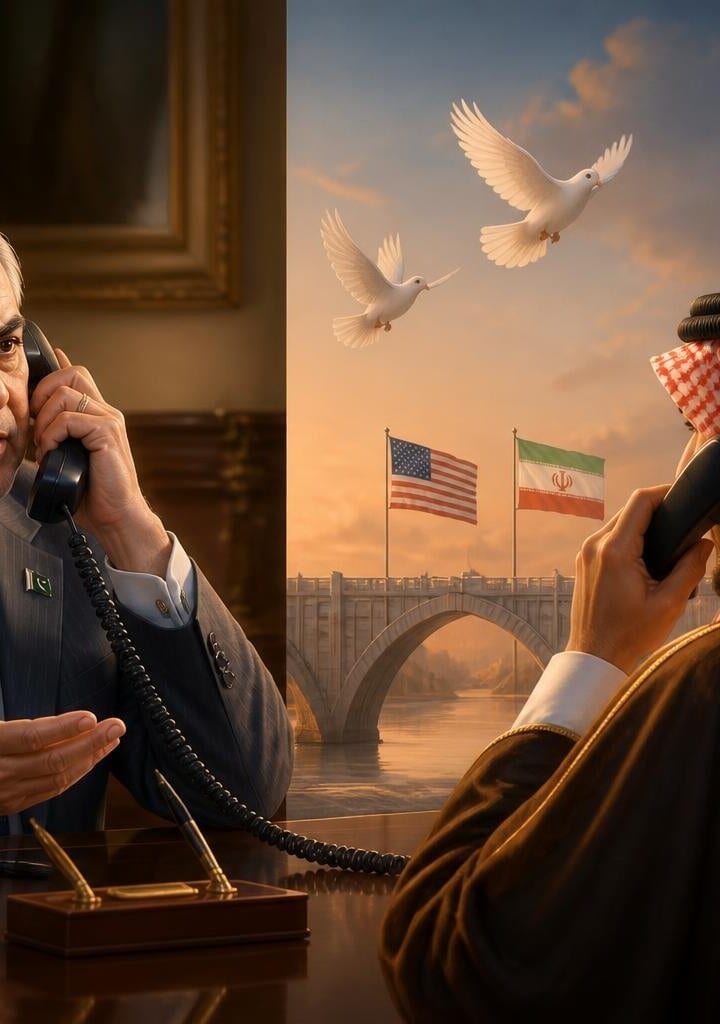 Ishaq Dar Discusses US-Iran Mediation Efforts with Saudi Foreign Minister