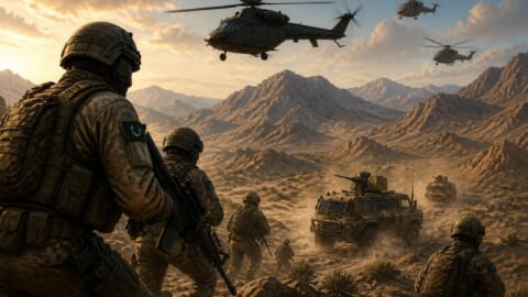 Law Enforcement Agencies Conduct Operation Shaban in Balochistan
